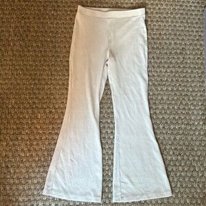 Aerie Wide Leg Corduroy Yoga Pants